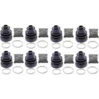 Eight (8) CV Boots  Replacement Set for Yamaha YFM400FA Grizzly 4X4 2007 2008
