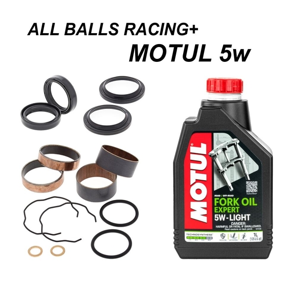  Motul Fork Seal and Bush Rebuild Kit for HONDA CR80RB BIG WHEEL 1997-2002