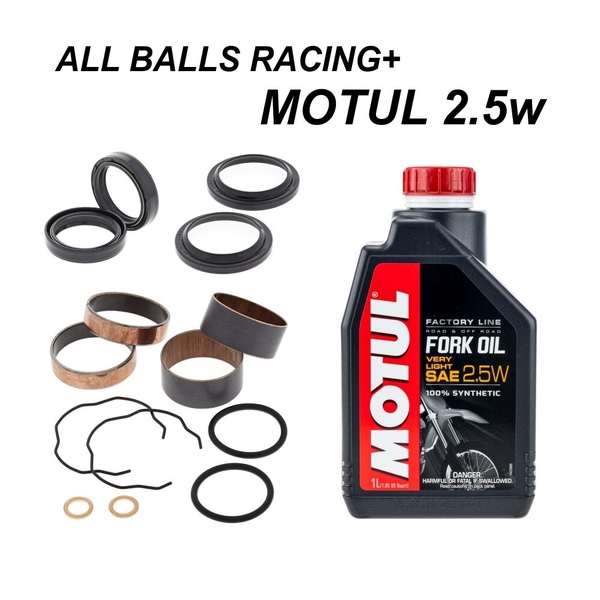  Motul Fork Seal and Bush Rebuild Kit for HUSQVARNA TE125 2016-2017