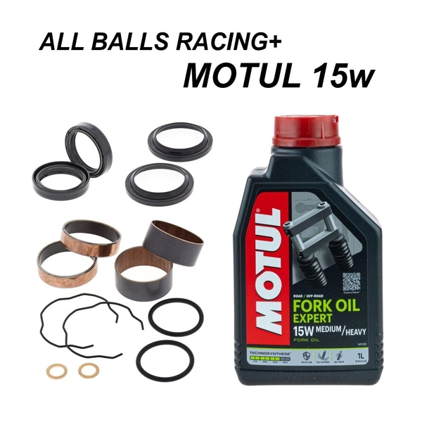  Motul Fork Seal and Bush Rebuild Kit for KAWASAKI KLR250 1985-2004