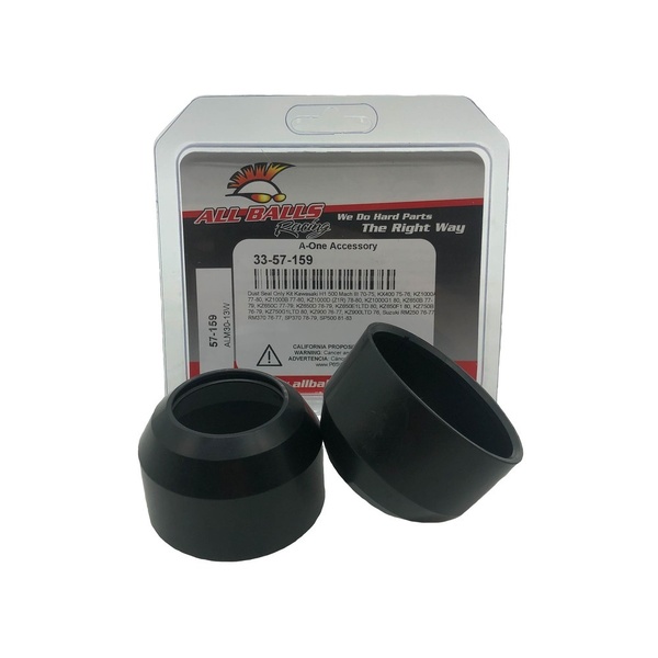 All Balls Fork Dust Seal Kit for 1978-1979 Suzuki SP370