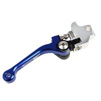 States Mx Brake Lever Fold Flex Blue