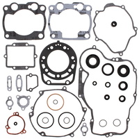 Vertex 811458 for Kawasaki KDX250 KDX 250 91-95 Complete Gasket Set & Oil Seals