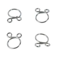 FS00051 FUEL HOSE CLAMP 4 PC KIT - WIRE STYLE 9.8mm ID