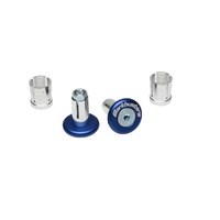 Blue Barkbusters Bar End Plugs (Pair) B-045-BU