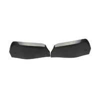 Black Barkbusters Wind Deflector Set B-076-BK
