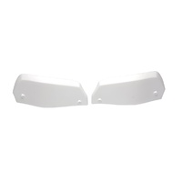 White Barkbusters Wind Deflector Set B-076-WH