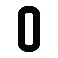 One 165MM Straight No. 0 Black
