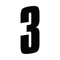 One 200MM SX Slanted No. 3 Black