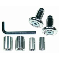 Silver Motocross Handle Bar Ends for Yamaha Honda for Suzuki Steel Alloy Bars