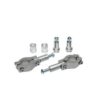 Barkbusters Mounting Kit for Steel | Alloy 22mm | 7/8" Bars | 14mm Id | 18mm ID