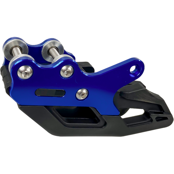 Blue Alloy Chain Guide with TPU Insert for Yamaha YZ125 2008 to 2022