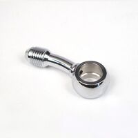 WHITES BRAKE - 10mm BANJO - 20Deg@90 - CHR STEEL