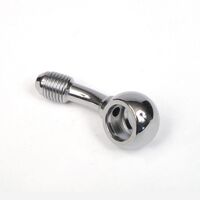 WHITES BRAKE - 10mm BANJO - 30Deg - CHR STEEL