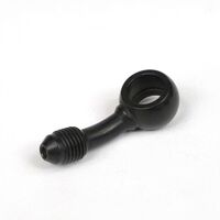 WHITES BRAKE - 10mm BANJO - 30Deg - STEEL BLK