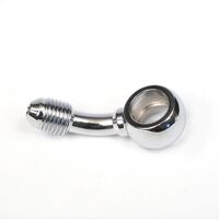 WHITES BRAKE - 10mm BANJO - 45Deg - CHR STEEL