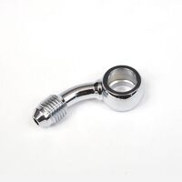 WHITES BRAKE - 10mm BANJO - 45Deg@90 - CHR STEEL