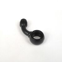 WHITES BRAKE - 10mm BANJO - 60Deg@90 - STEEL BLK