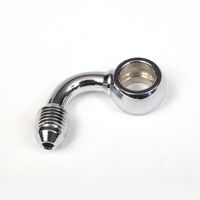 WHITES BRAKE - 10mm BANJO - 90Deg@90 - CHR STEEL
