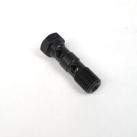 WHITES BRAKE - 10mm DOUBLE BANJO BOLT - BLK 10x1.0