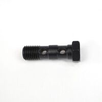 WHITES BRAKE - 10mm DOUBLE BANJO BOLT - BLK 10x1.25