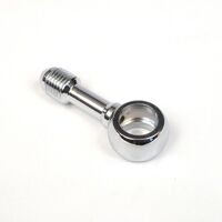 WHITES BRAKE - 10mm BANJO - STRAIGHT - CHR STEEL