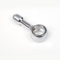 WHITES BRAKE - 11mm (7/16"") BANJO - STRAIGHT - CHR STEEL