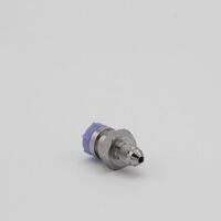 WHITES BRAKE - FEMALE ADAPT 3/8-10mmX1.0 Convex CHR STEEL