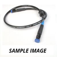 WHITES PREMADE BRAKE LINE 1200mm - DARK SMO STEEL