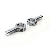 DENALI ENG GRD/FRAME LIGHT MOUNT/ 32-38MM DIAM TUBES CHR