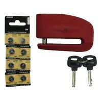 Disc Lock Large Alarmed 10MM 