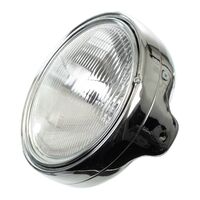 Traditional Chrome 7" | 180mm Side Mount HEADLIGHT