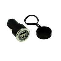 Capped Twin USB Plug 