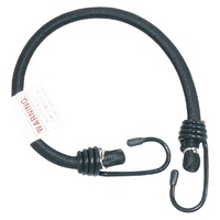 24Inch X 9MM Black Elastic Strap (10 Bag)