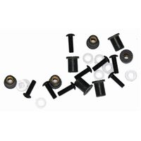 Fairing Screw Kit Kawasaki Black