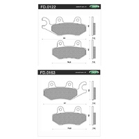 Front Brake Pad Kit (2)