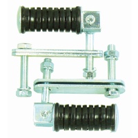 Bolt On Clamp On Rear Pegs for Yamaha for Honda for Suzuki Kawasaki Triumph Bsa
