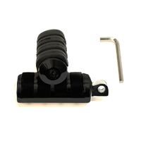 WHITES FOOT PEG/HD ISO RIDER M/LG BLACK