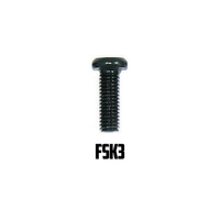 Kawasaki 6 X 18 Black Fairing Screw (10 Card)