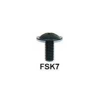 Kawasaki 6 X 14 Black Fairing Screw (10 Card)