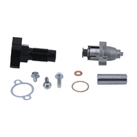 Cam Chain Tensioner Converts the Polaris OEM hydraulic cam chain tensioner to a mechanical automatic cam chain tensioner