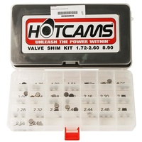 8.90mm Complete shim kit. 1.72mm-2.60mm in 0.04mm increments with 3 shims in each size.