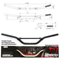Handlebar 7/8 (22.2MM) AL6061 BLK for Suzuki RM250 1984 to 2011