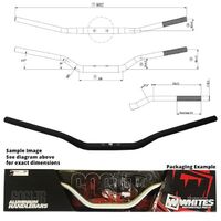 WHITES HANDLEBAR TAPER AL6061 BLK KX/KXF/RMZ 1"1/8 (28.6mm)