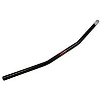 Handlebar Flat Dragbars Style Black Finish | Cafe Racer | Bobber | Rat | Retro