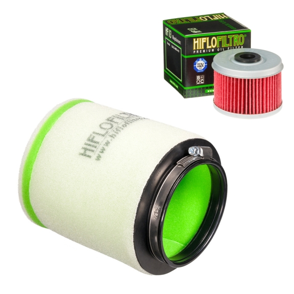 Hiflofiltro Oil and Air Filter for Honda TRX500TM 2005-2016