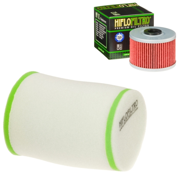 Hiflofiltro Oil and Air Filter for Kawasaki KFX450R 2007-2014