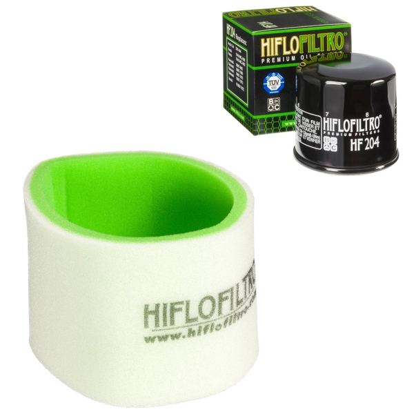 Hiflofiltro Oil and Air Filter for Kawasaki KVF650I Brute Force 2006-2016