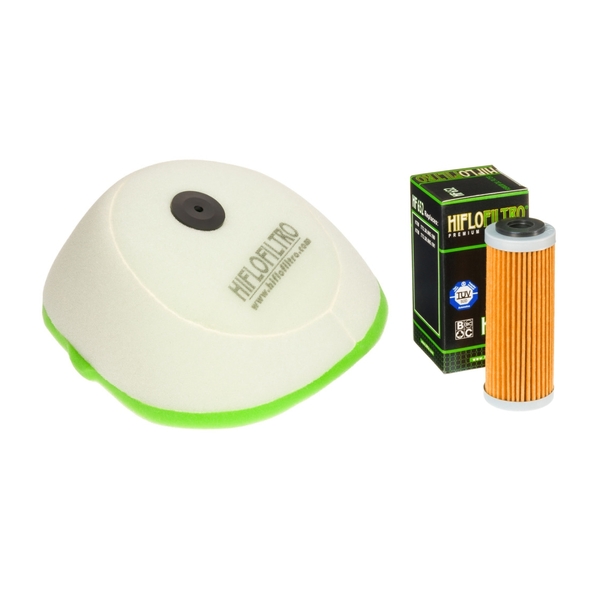 Hiflofiltro Oil and Air Filter for KTM 250 SX-F 2010