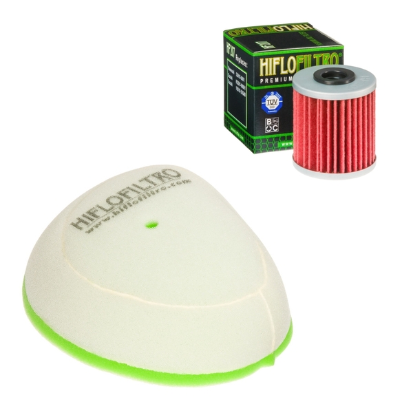 Hiflofiltro Oil and Air Filter for Suzuki RMX450Z 2010-2018